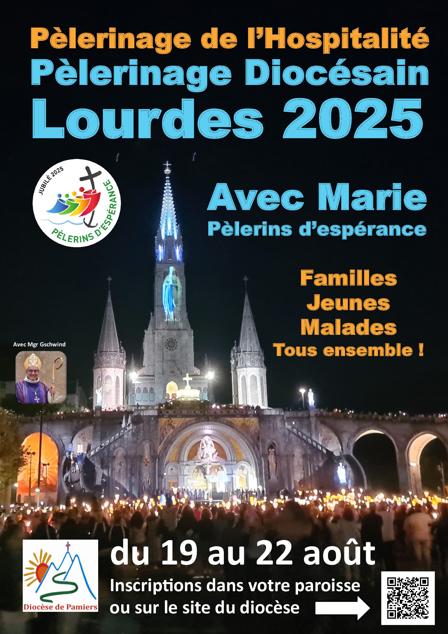 Pèlerinage diocésain 2025 à LOURDES – Hospitalité
