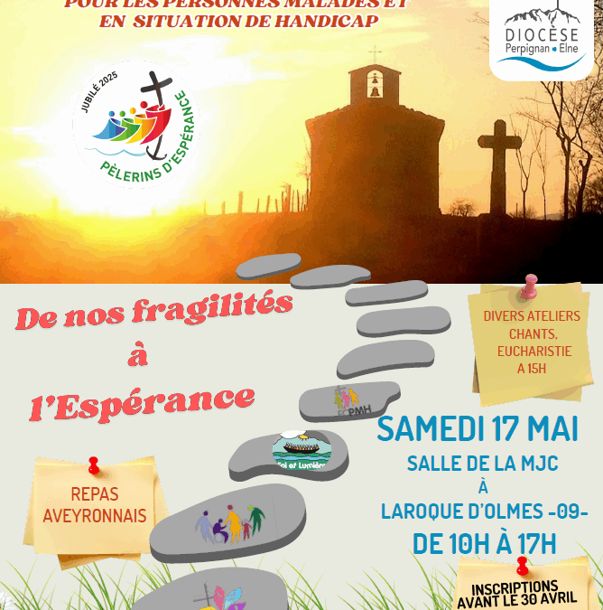 JOURNÉE DE L’AMITIÉ AVEC LA PASTORALE DE LA SANTÉ