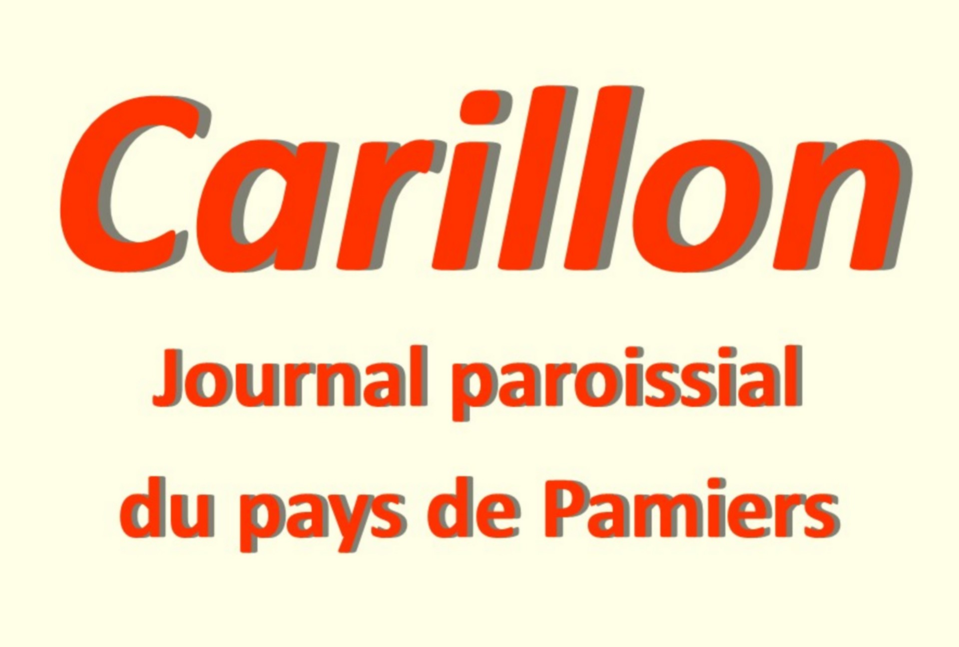 Journal paroissial : CARILLON