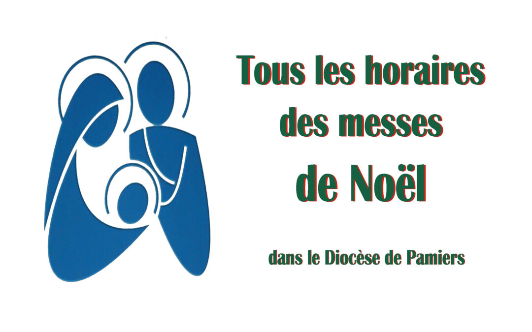 HORAIRES MESSES NOËL 2025