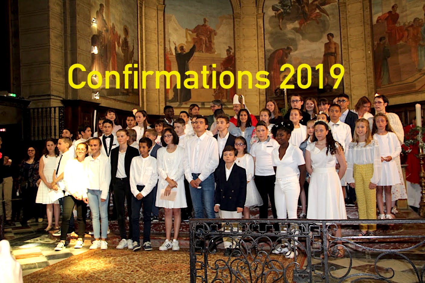 Confirmations 2019 : les photos et vidéos